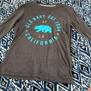 Old Navy Cali Bear Long Sleeve Shirt